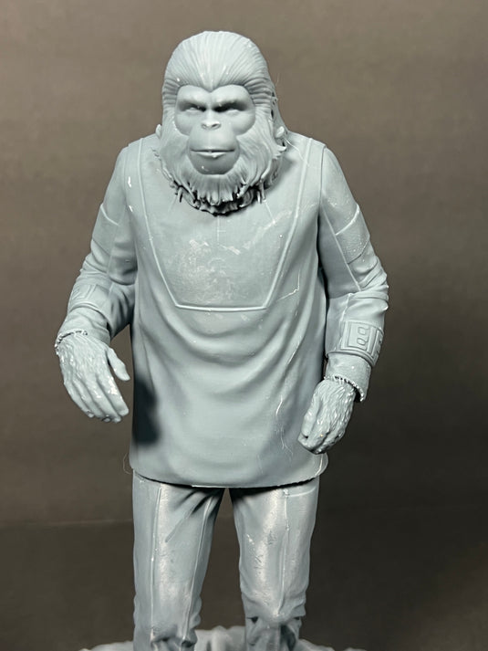 Planet of the Apes Cornelius Simple Base Model Kit - 220mm 3D Printed Replica for Collectors and Fans
