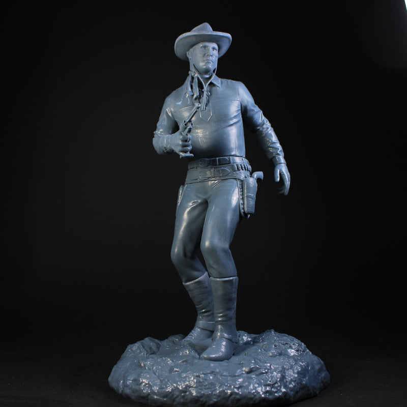 Load image into Gallery viewer, Lone Ranger - Full Figure - 300mm - 3D Printed - Unpainted