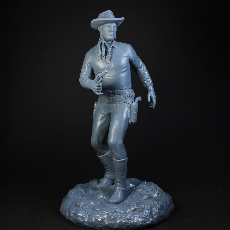 Load image into Gallery viewer, Lone Ranger - Full Figure - 300mm - 3D Printed - Unpainted