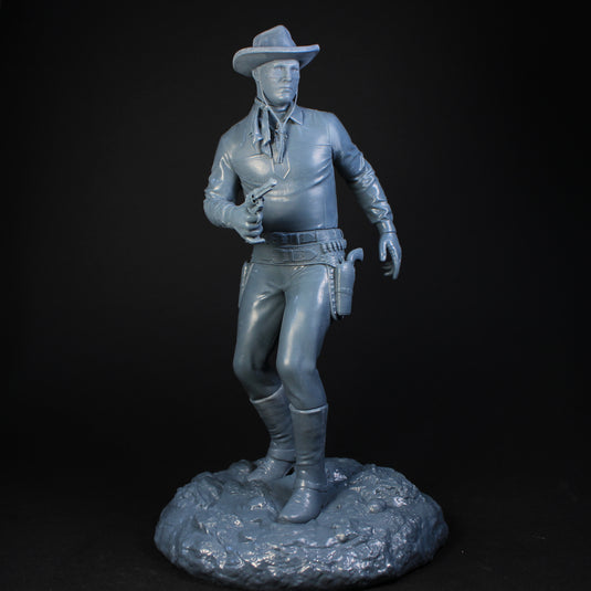 Lone Ranger - Full Figure - 300mm - 3D Printed - Unpainted