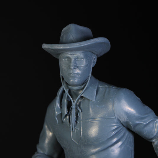 Lone Ranger - Full Figure - 300mm - 3D Printed - Unpainted