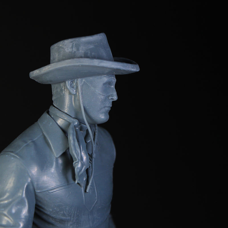 Load image into Gallery viewer, Lone Ranger - Full Figure - 300mm - 3D Printed - Unpainted