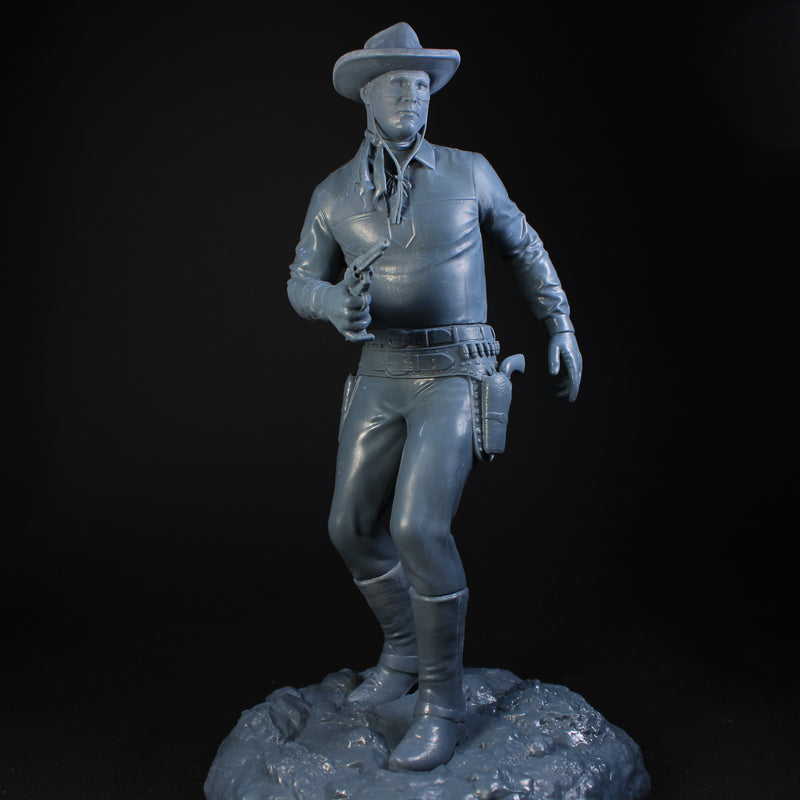 Load image into Gallery viewer, Lone Ranger - Full Figure - 300mm - 3D Printed - Unpainted