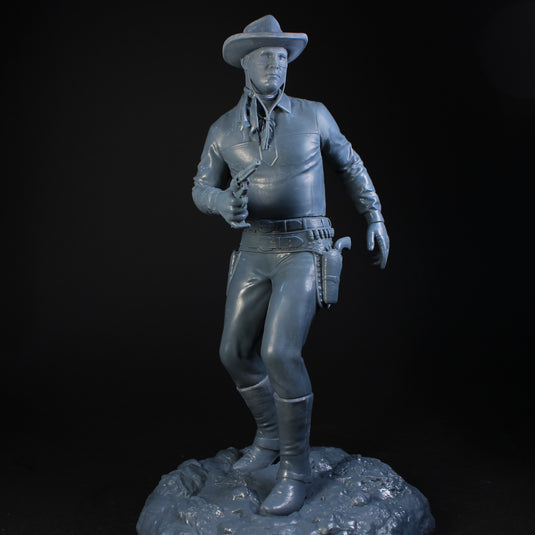 Lone Ranger - Full Figure - 300mm - 3D Printed - Unpainted