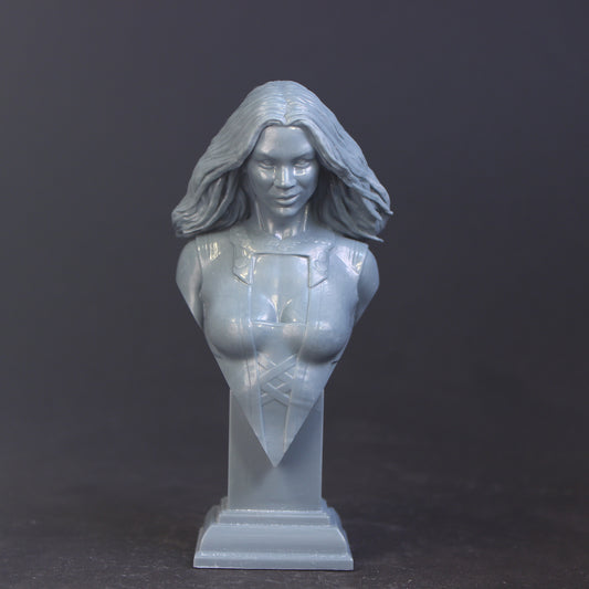 Gamora Bust 120 mm - Resin 3D Print