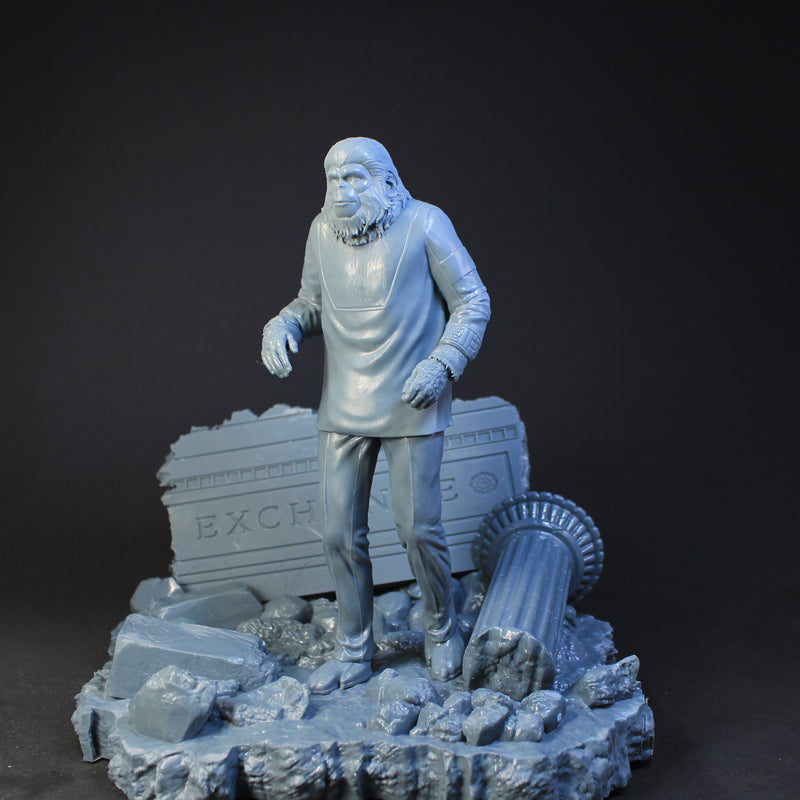 Load image into Gallery viewer, Planet of the Apes Cornelius Model Kit - 220mm 3D Printed Replica for Collectors and Fans

