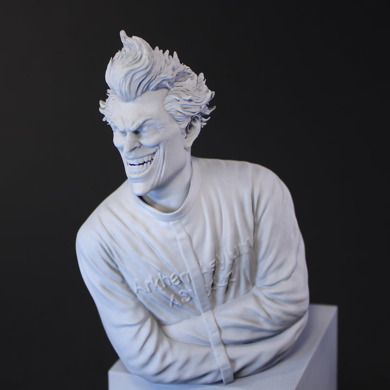 Load image into Gallery viewer, Gotham&#39;s Fearsome Crime Lord: The 3D-Printed Joker Bust - 200mm
