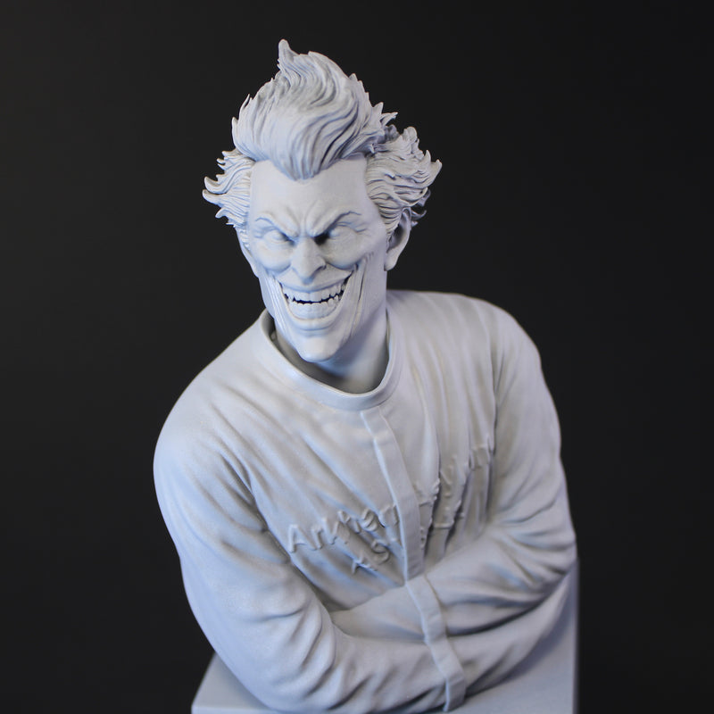 Load image into Gallery viewer, Gotham&#39;s Fearsome Crime Lord: The 3D-Printed Joker Bust - 200mm
