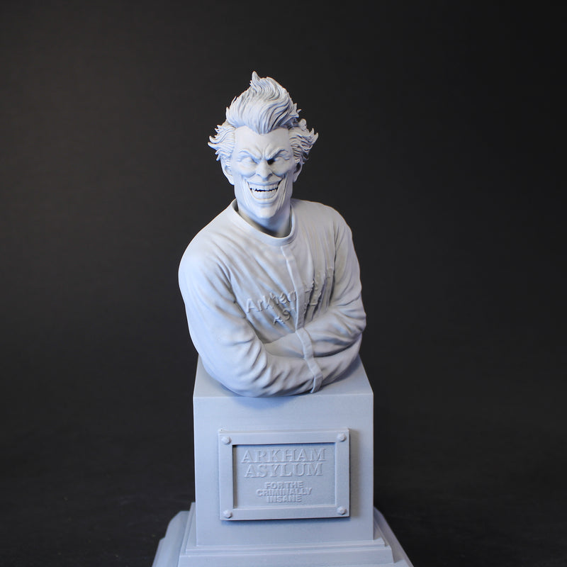 Load image into Gallery viewer, Gotham&#39;s Fearsome Crime Lord: The 3D-Printed Joker Bust - 200mm
