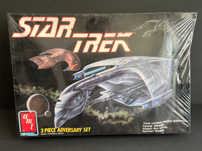 Star Trek 3 piece adversary model kit - sealed