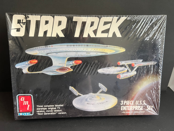 Star Trek 3 Piece U.S.S. Enterprise model kit - Sealed