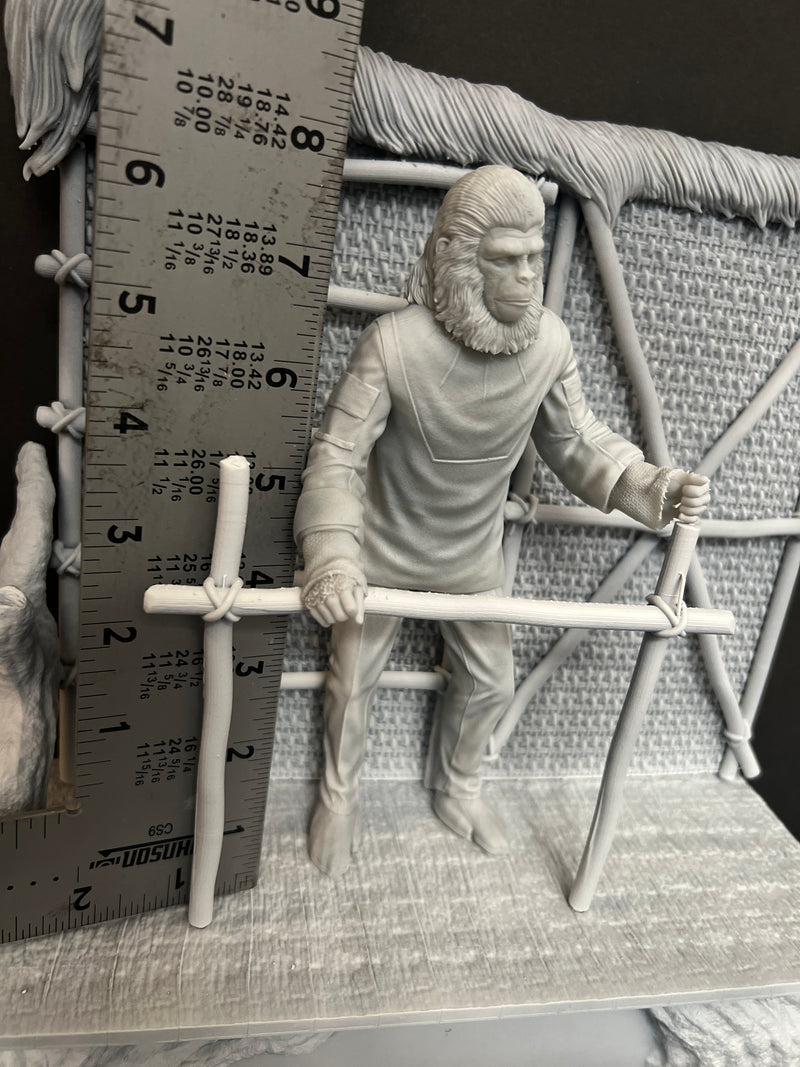 Load image into Gallery viewer, Planet of the Apes - Ceasar Model kit 200mm
