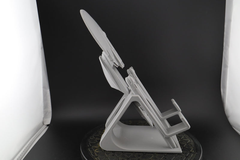 Load image into Gallery viewer, Star Trek USS Enterprise Excelsior Class Frefit Phone Stand
