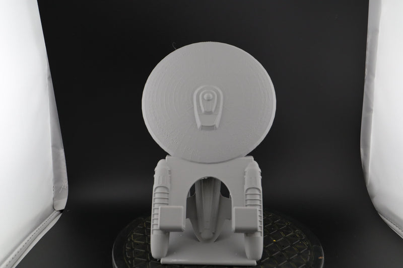 Load image into Gallery viewer, Star Trek USS Enterprise Ambassador Class Phone Stand
