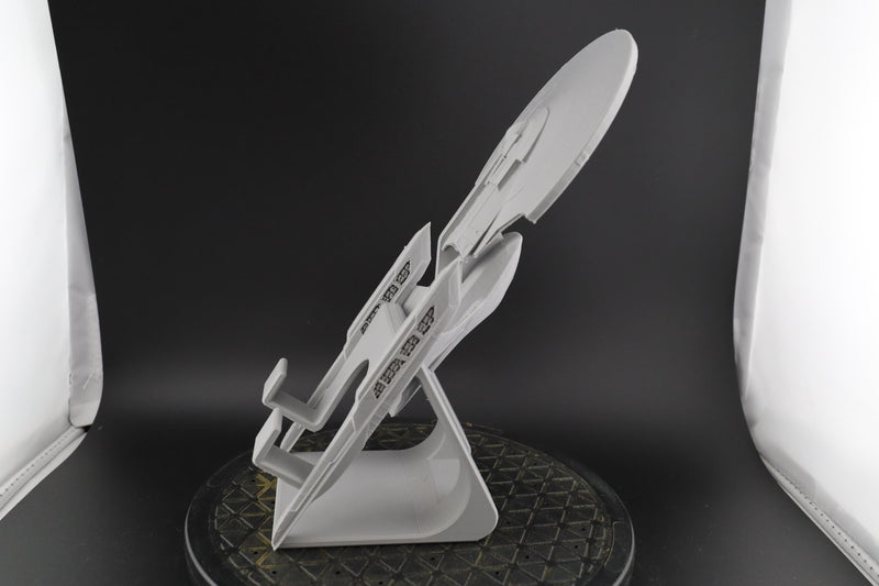 Load image into Gallery viewer, Star Trek USS Enterprise Constitution 3 Class Phone Stand
