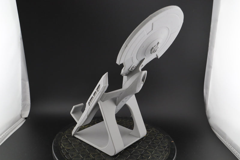 Load image into Gallery viewer, Star Trek USS Enterprise Constitution 3 Class Phone Stand
