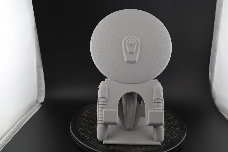 Load image into Gallery viewer, Star Trek USS Enterprise Ambassador Class Phone Stand
